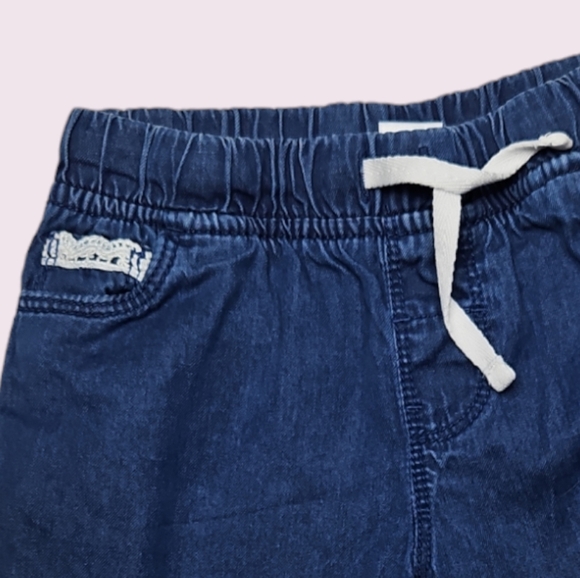 Carter's Girls Blue Jean Shorts Size 4T - Picture 3 of 3